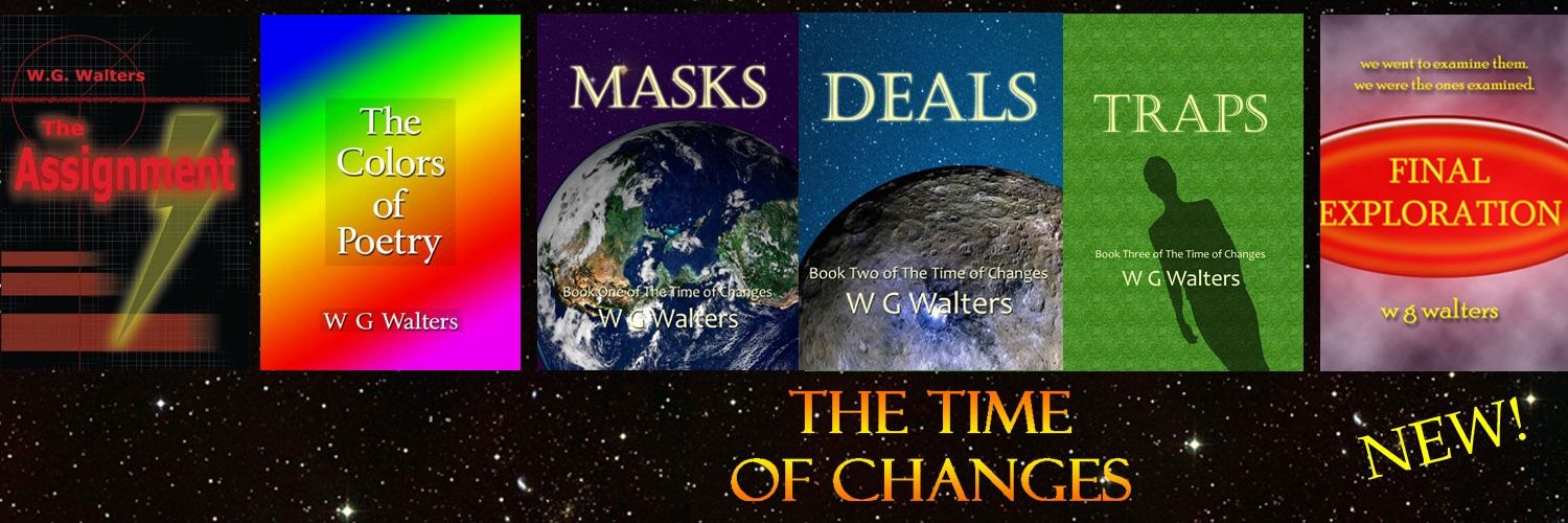 W G Walters, author and poet banner