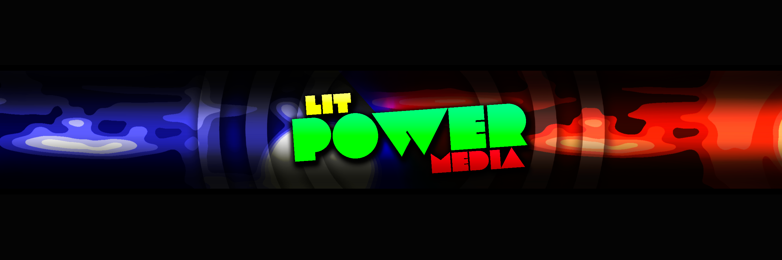 Lit banner