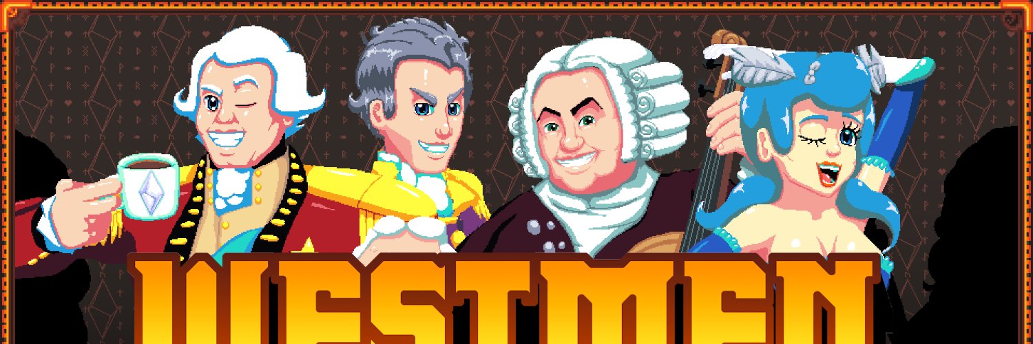 DynoStorm gamedev 🇬🇧 | Wishlist WESTMEN banner