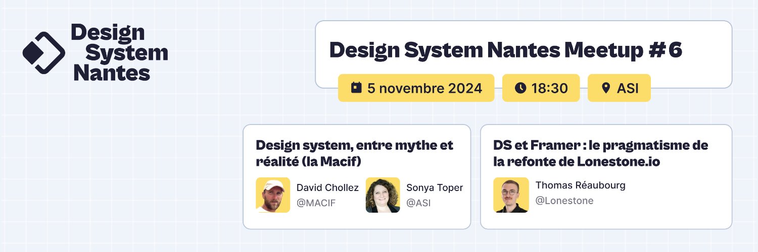 Design Systems Nantes banner