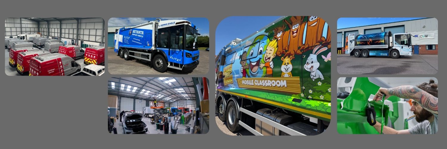 Creative Vehicle Wrapping banner