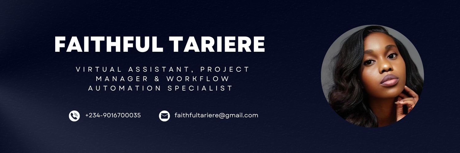 Tariere| SOPs & Workflow Automation Specialist banner