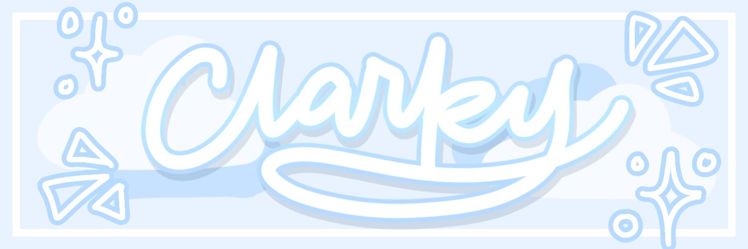 Clarky ☁ banner