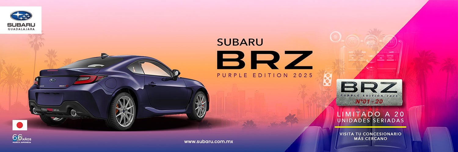 Subaru Guadalajara banner