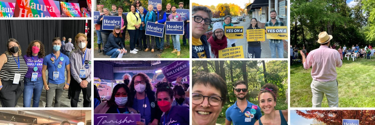 Amherst Democratic Town Committee banner