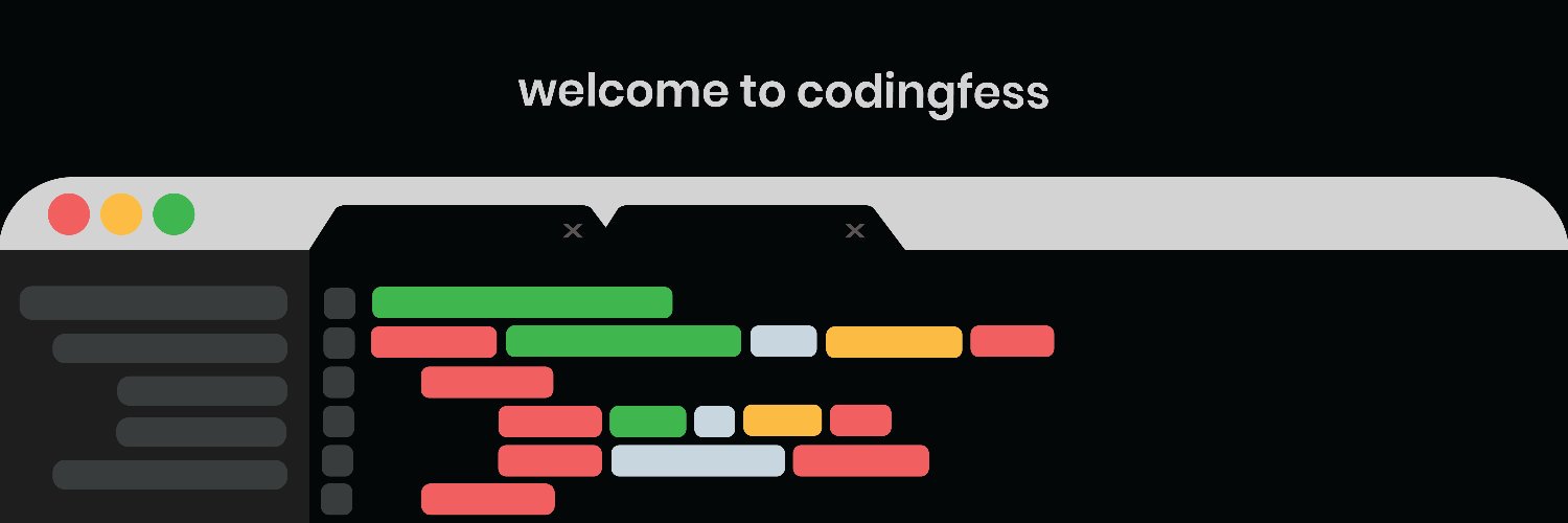 CODINGFESS 😺 banner