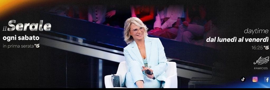 Miky #Amici25 #IlSerale banner