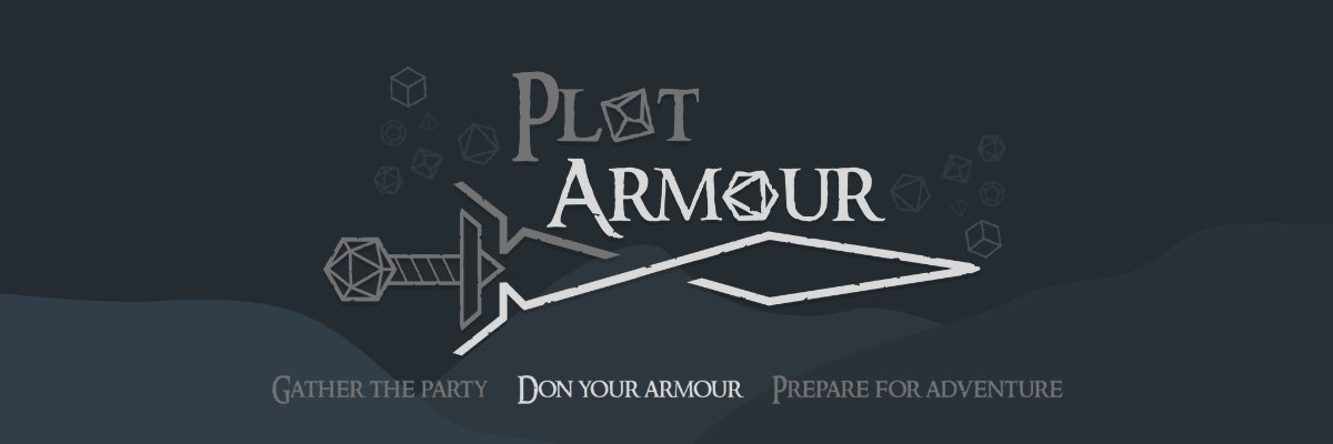 Plot Armour RPG banner
