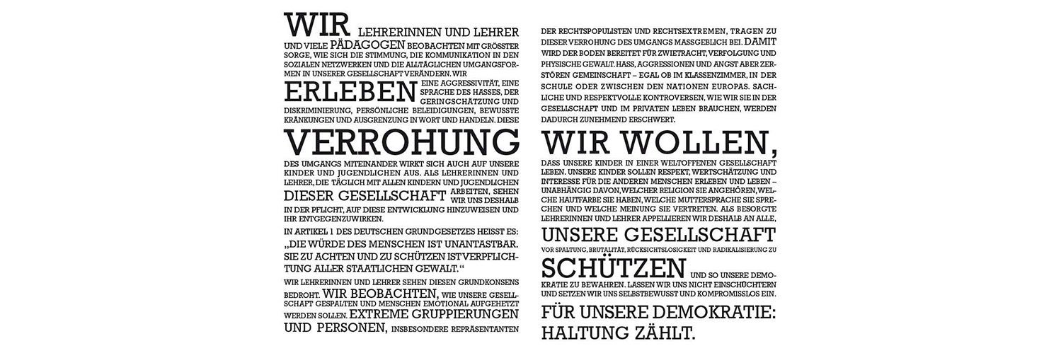 Simone Fleischmann BLLV Praesidentin banner