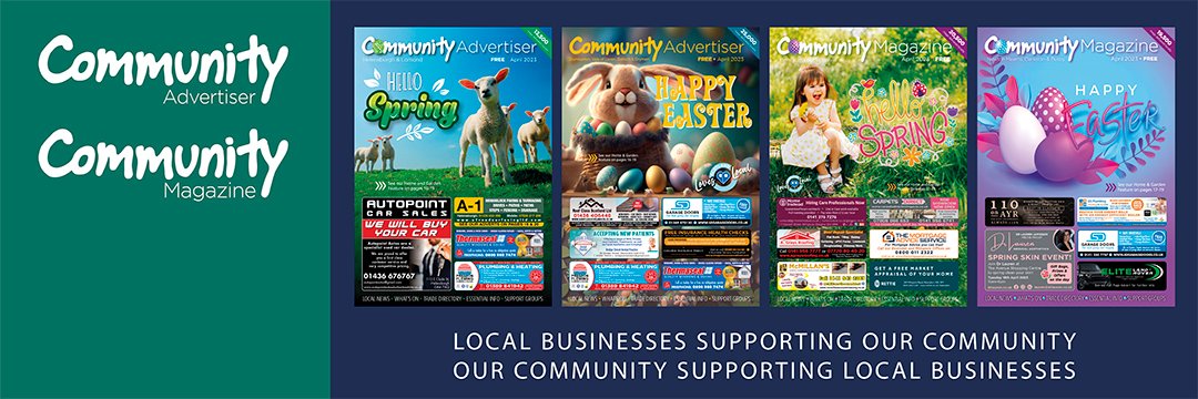 Community Magazine - Helensburgh & Lomond banner