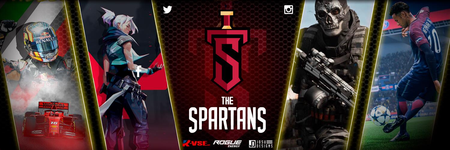 Spartans Gaming banner