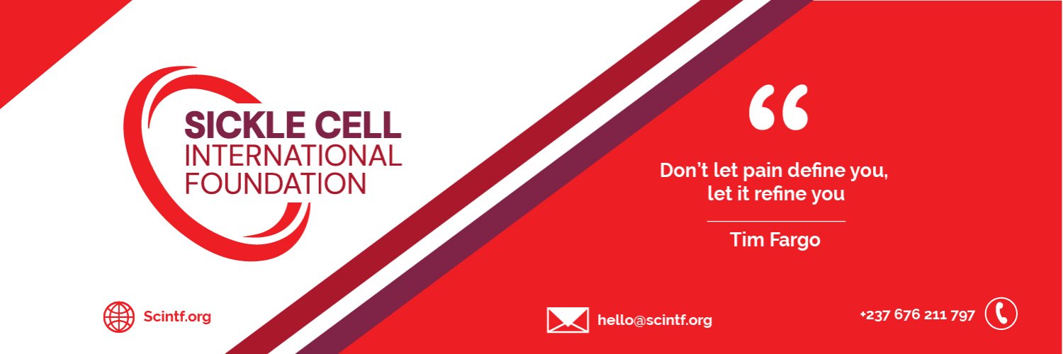 Sickle Cell International Foundation Cameroon banner