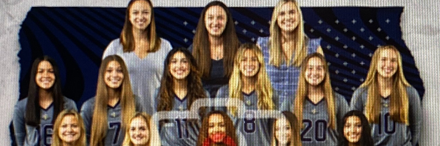 Lady Knights Volleyball banner