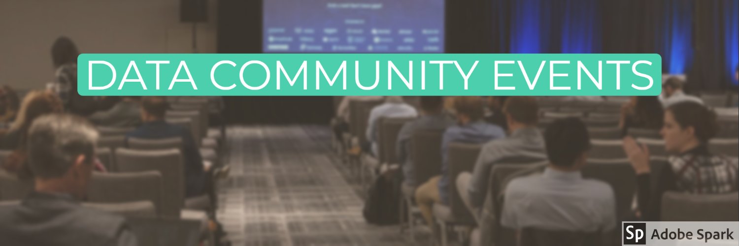 Data Community Event Tracker banner