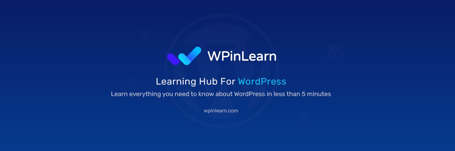 WPinLearn - Learning Hub For WordPress banner