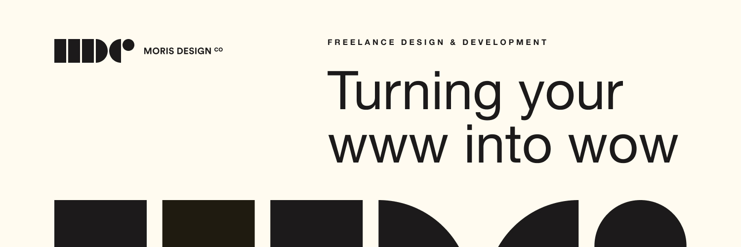 morisdesignco's profile banner image