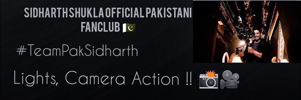 Sidharth A. Shukla 🇵🇰 FC banner