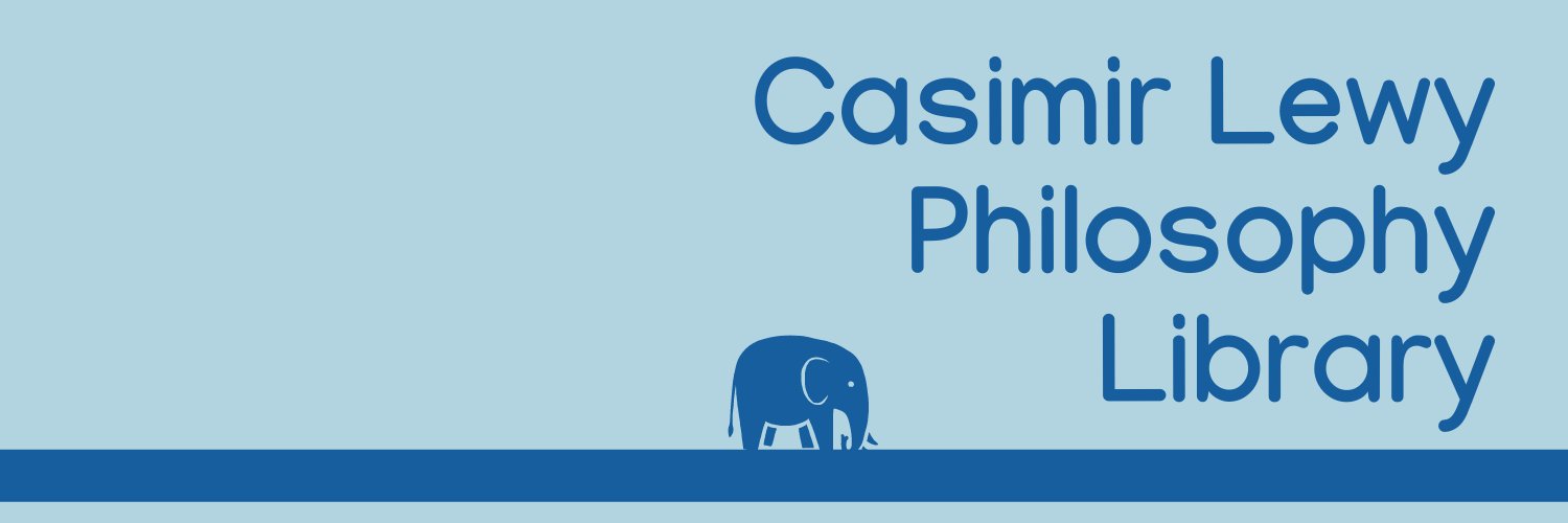 Casimir Lewy Library banner