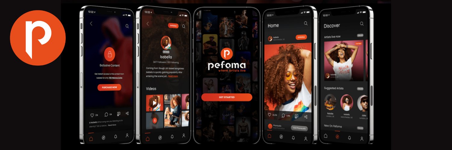 Pefoma | Where Artists Live banner