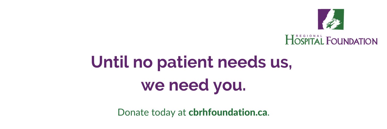 Cape Breton Regional Hospital Foundation banner