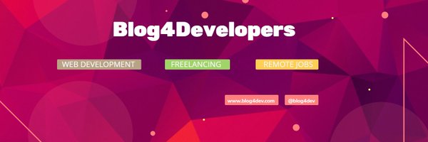 Blog4Developers Profile Banner