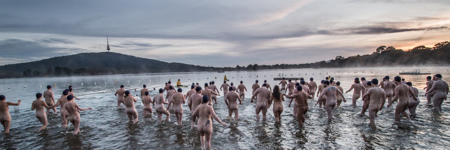 Winter Solstice Nude Charity Swim banner