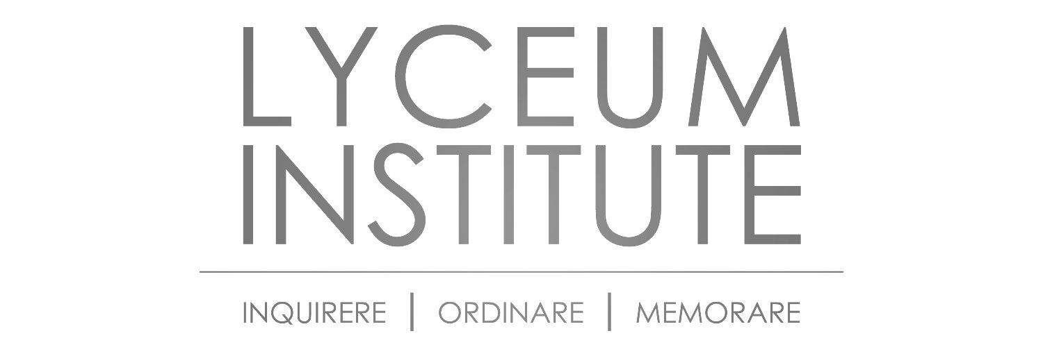 Lyceum Institute's banner