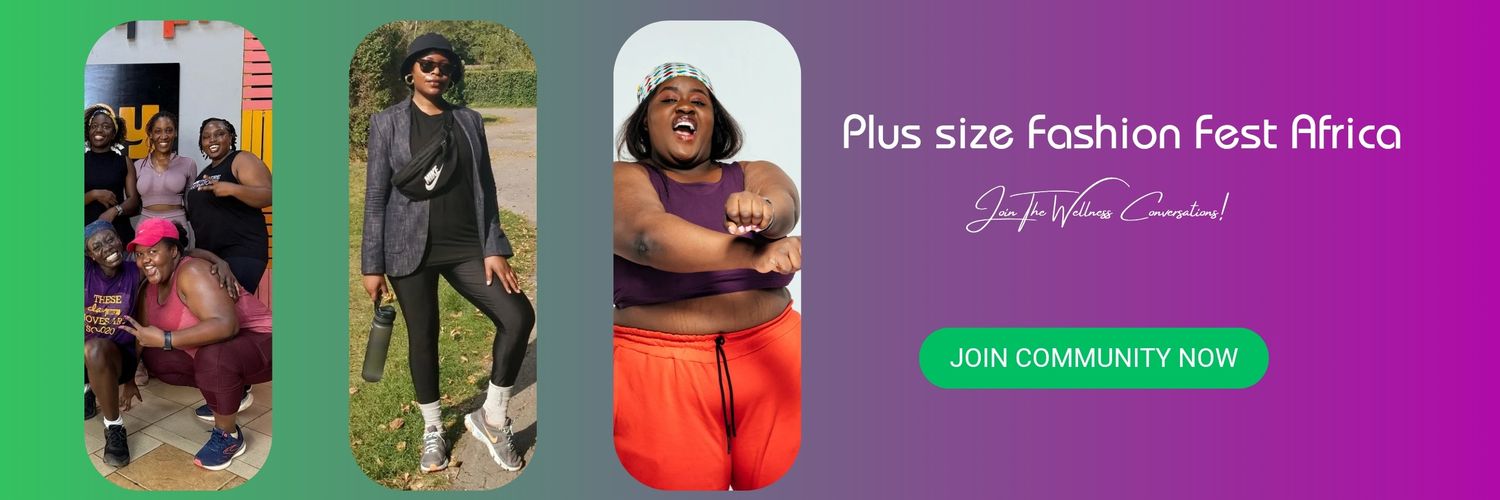 Plus size Fashion Fest Africa banner
