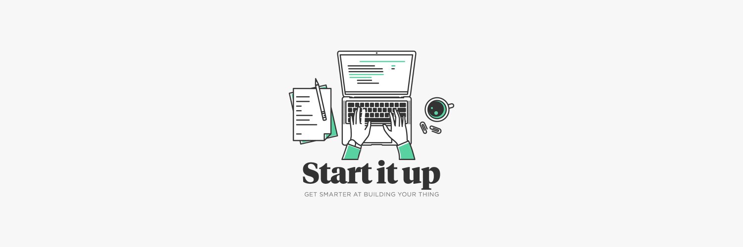 Start it up banner