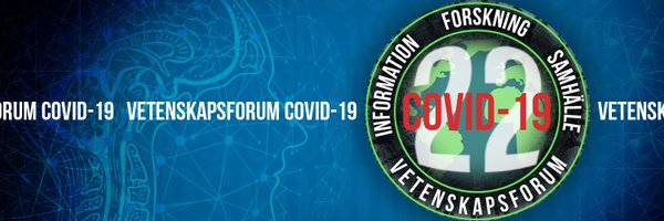 Vetenskapsforum Covid-19 Profile Banner