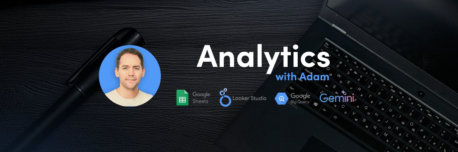 AnalyticsWithAdam banner