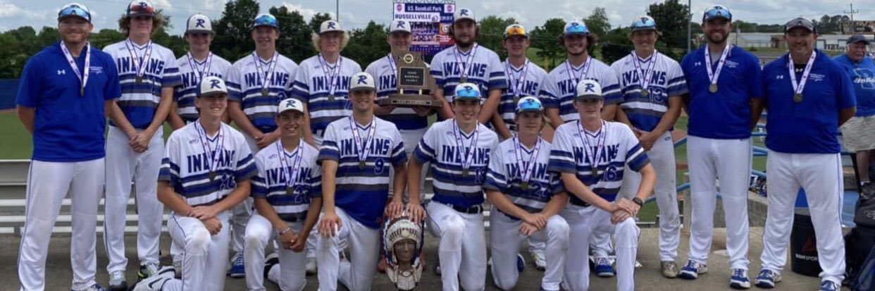 Russellville Indians Baseball banner