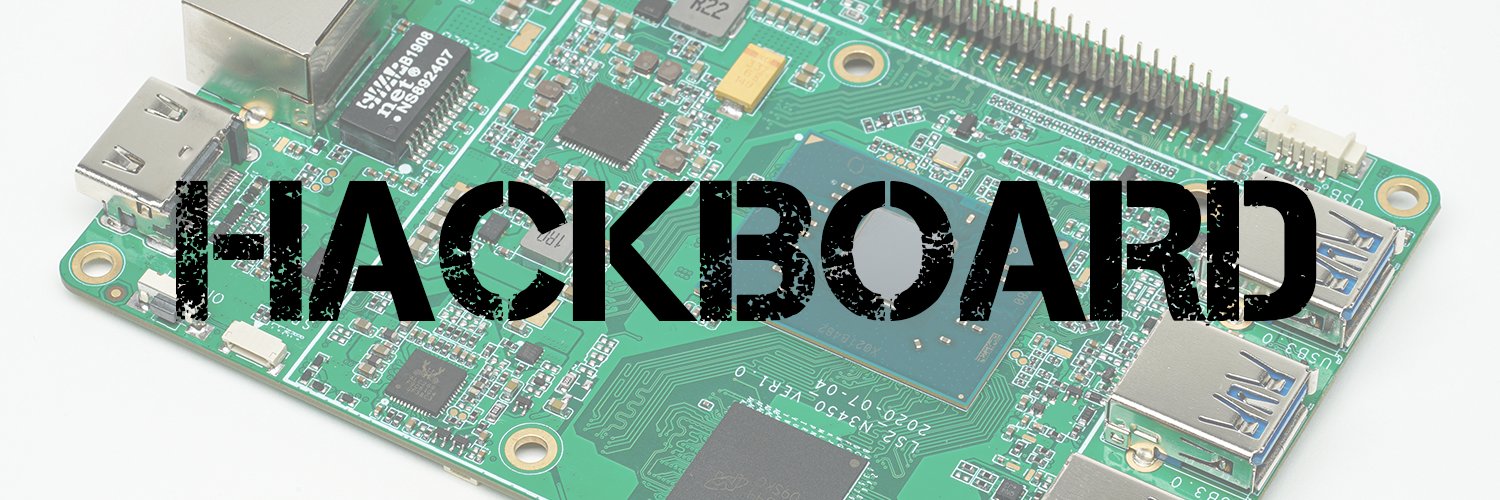 Hackboard banner