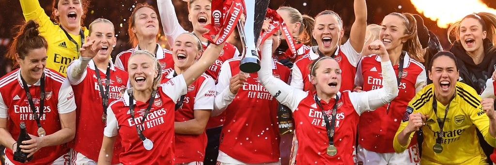 Harriet of Arsenal banner