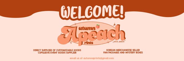 Autumn Apeach Prints 🍑 Accepting limited order 🍑 Profile Banner