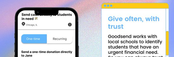 goodsendapp Profile Banner