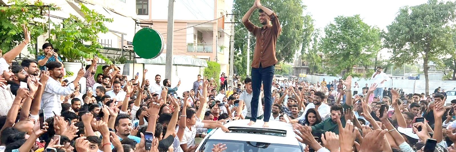 Nirmal Choudhary's banner