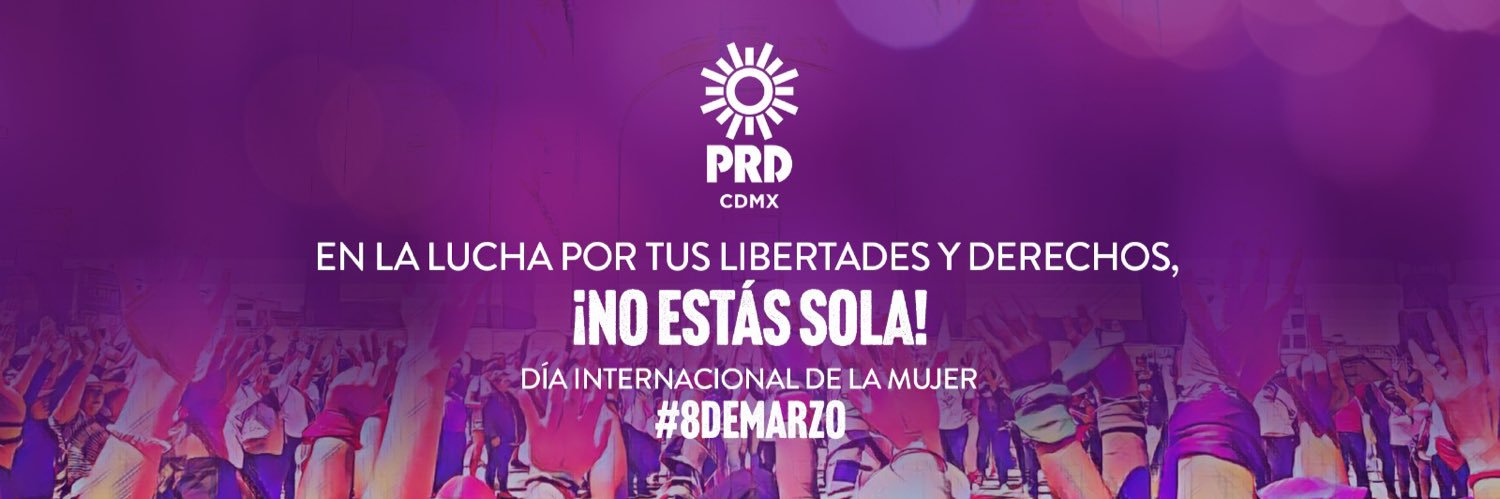 PRD CDMX banner