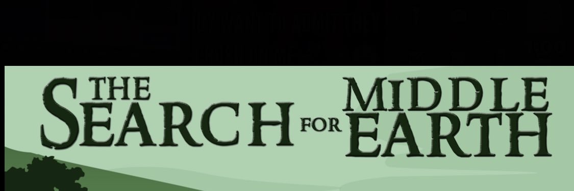 The Search For Middle-Earth banner