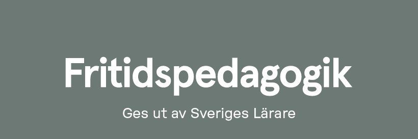 fritidspedagogik banner