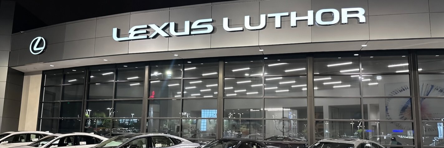 Lexus Luthor™ banner