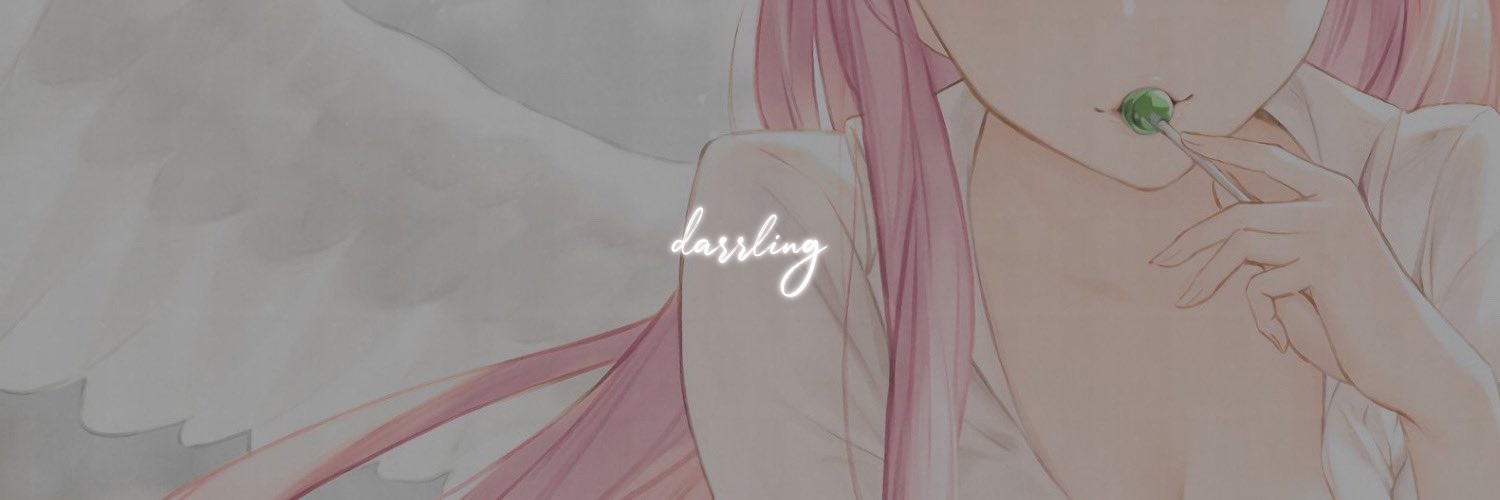 darrIing's profile banner image