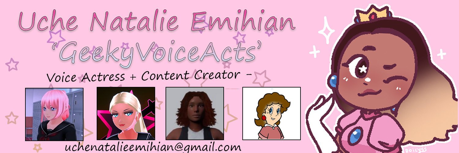 GeekyVoiceActs 🍄❄️🎄| Voice Actor ∞🎤  banner