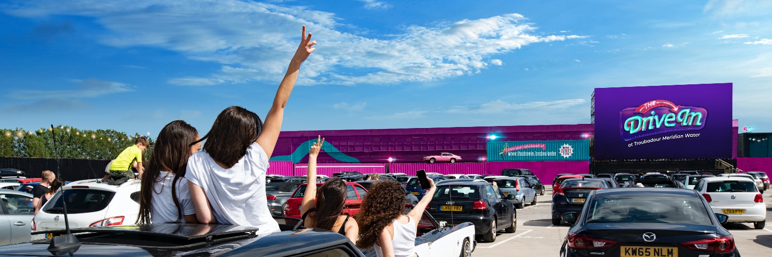 The Drive In banner