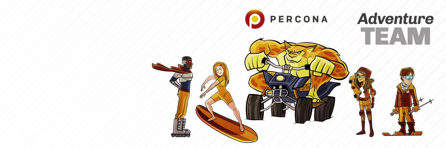 Percona Adventure Team Profile Banner