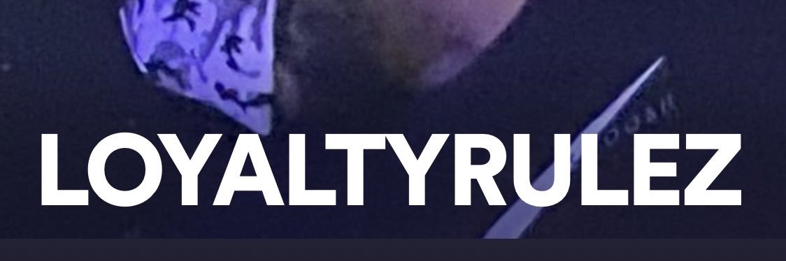 lOYAlTYRUlEZ's profile banner image
