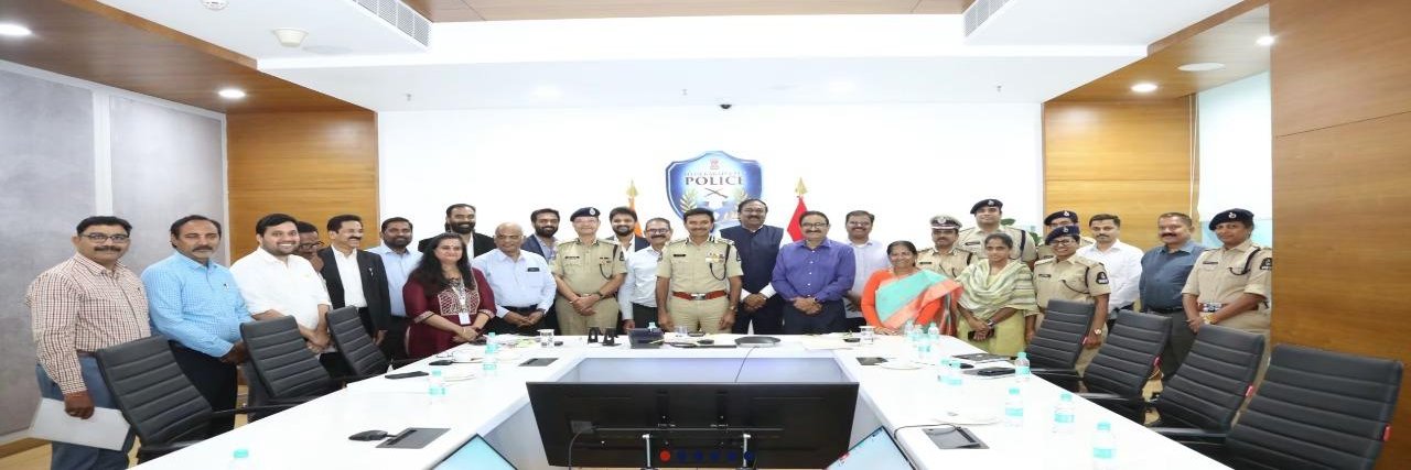 Hyderabad City Security Council's banner