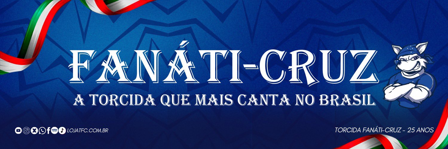 Torcida Fanáti-Cruz's banner