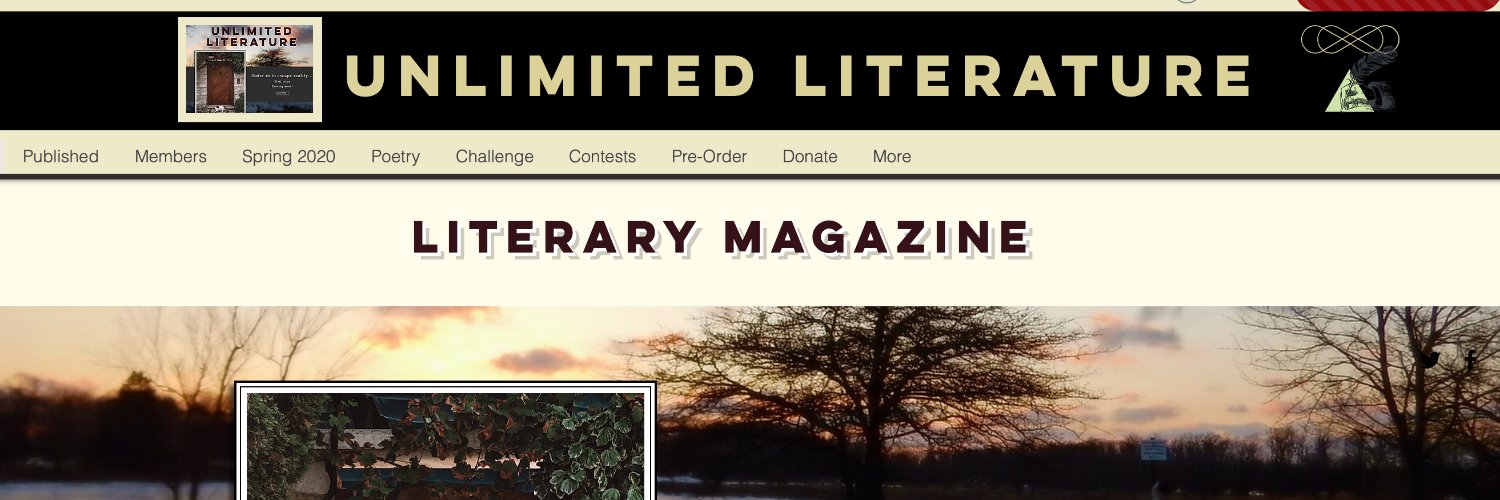 Unlimited Literature Magazine Profile Banner