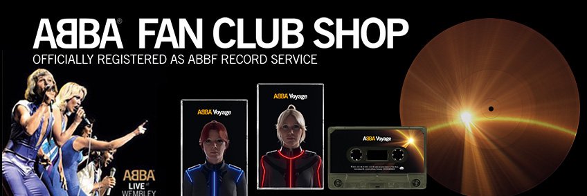 ABBA Fan Club Shop banner